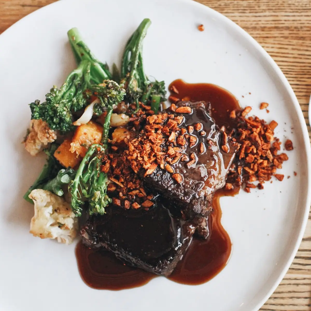 Balsamic & Red Wine Braised Short Ribs