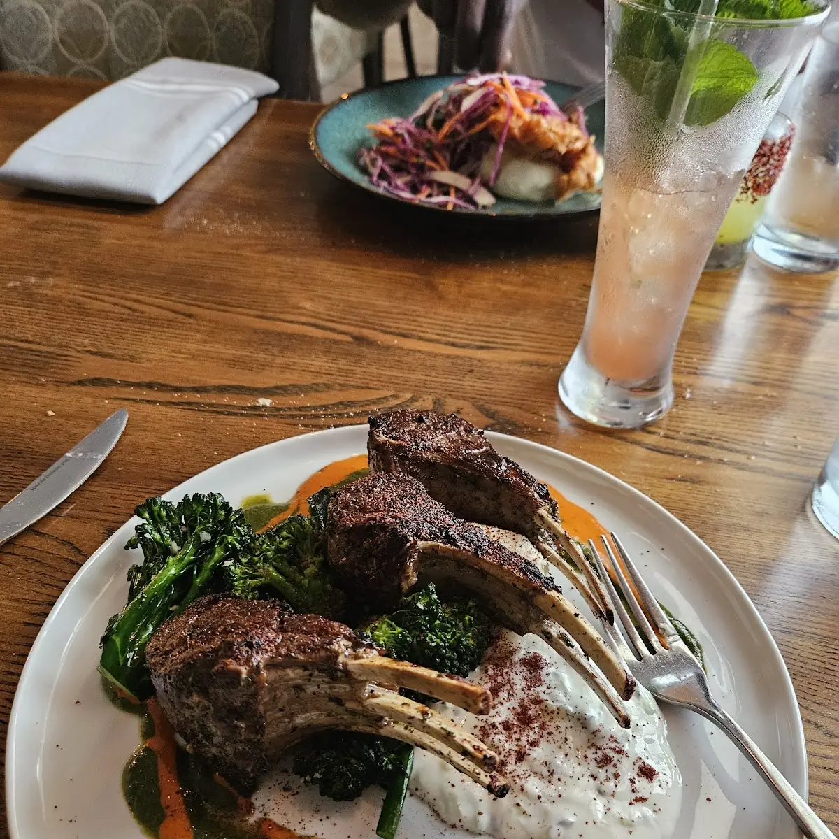 Cumin Seared Lamb Chops
