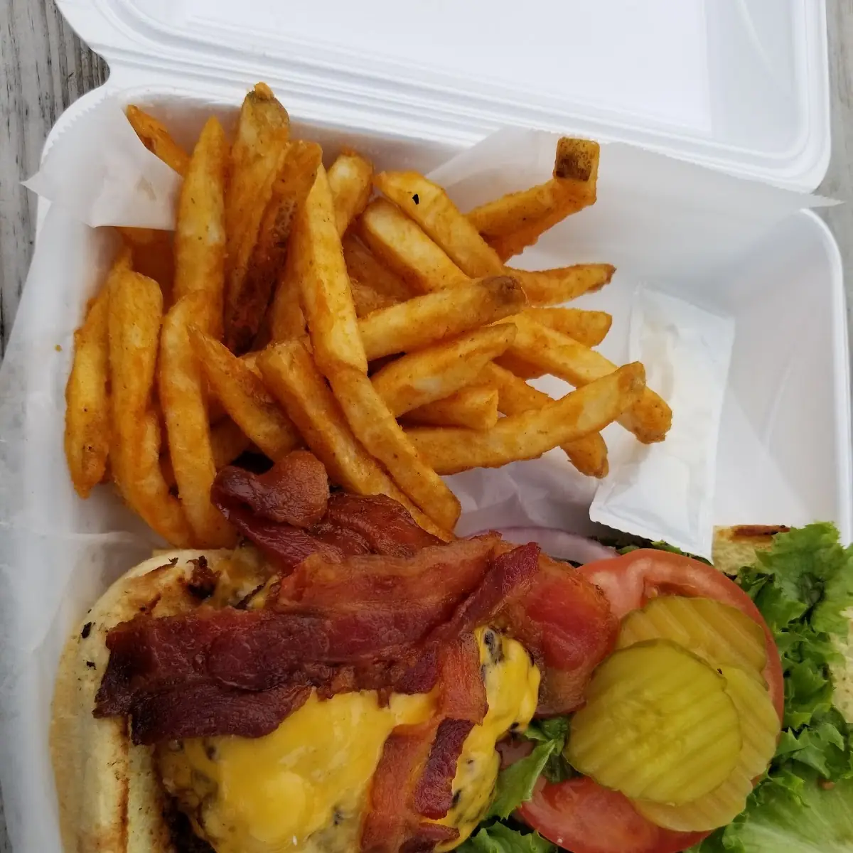 Bacon Double Cheeseburger