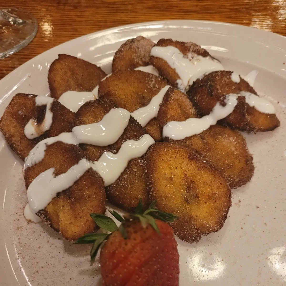 Plantains with Cream