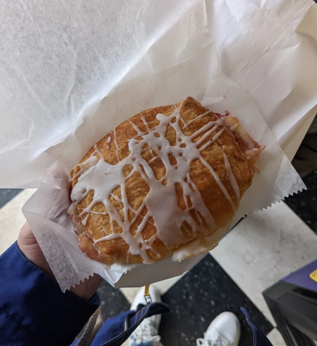 Raspberry Cream Cheese Croissant