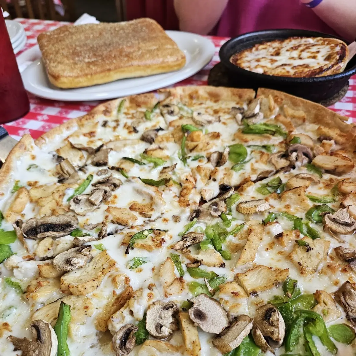 Garlic Parmesan Pizza