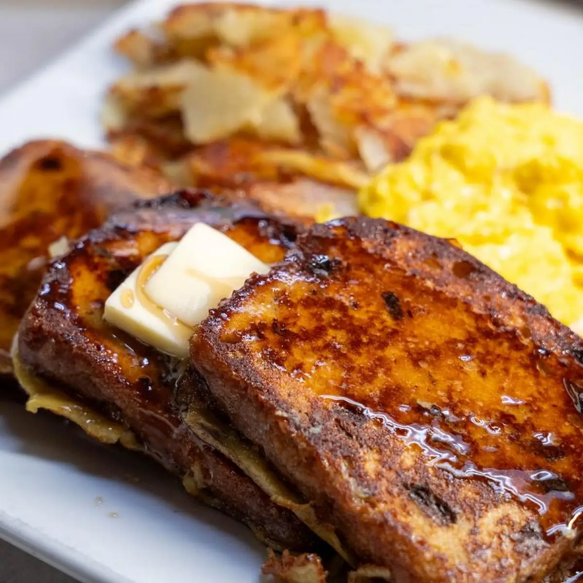 French Toast with 1 Egg