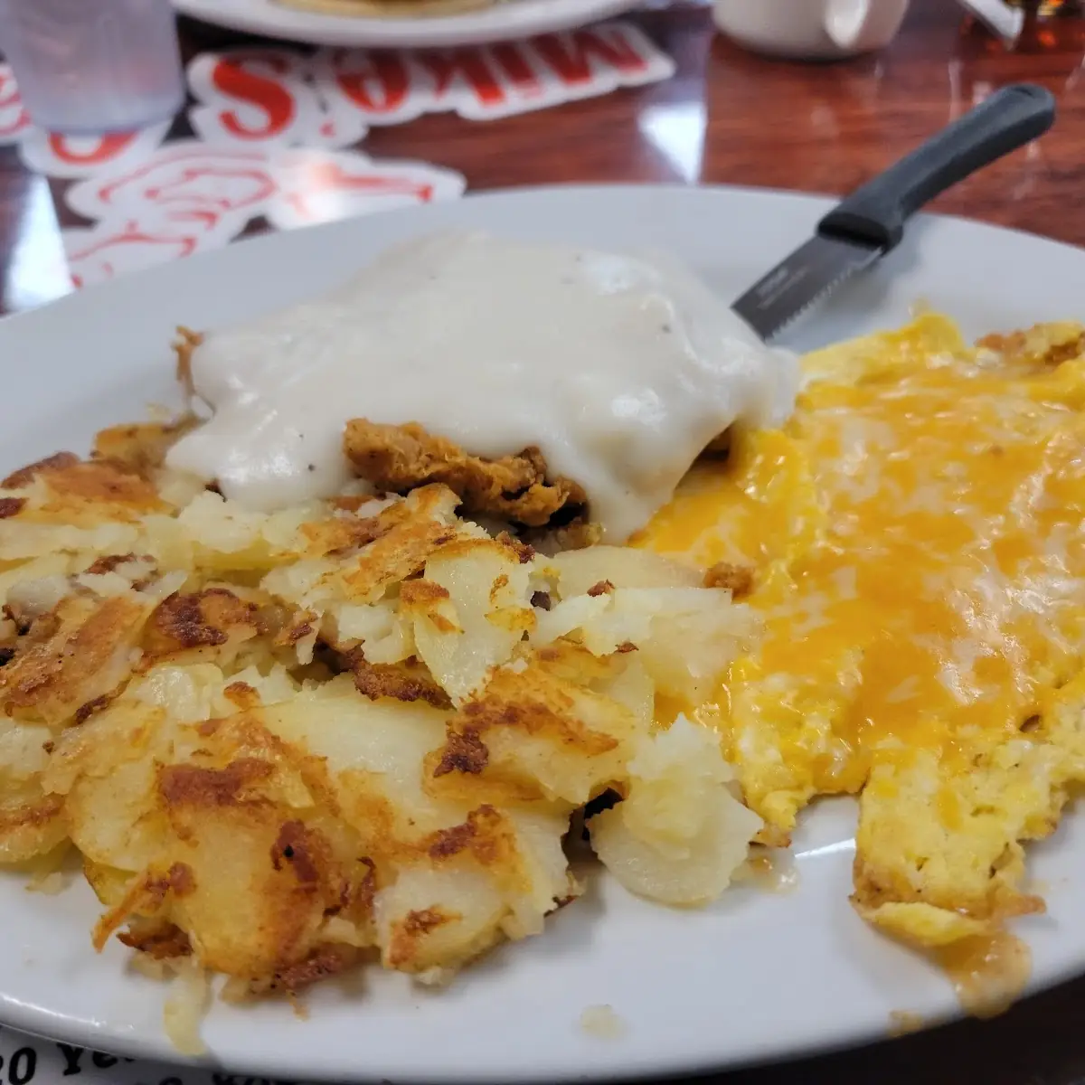 Chicken Fried Steak & Eggs