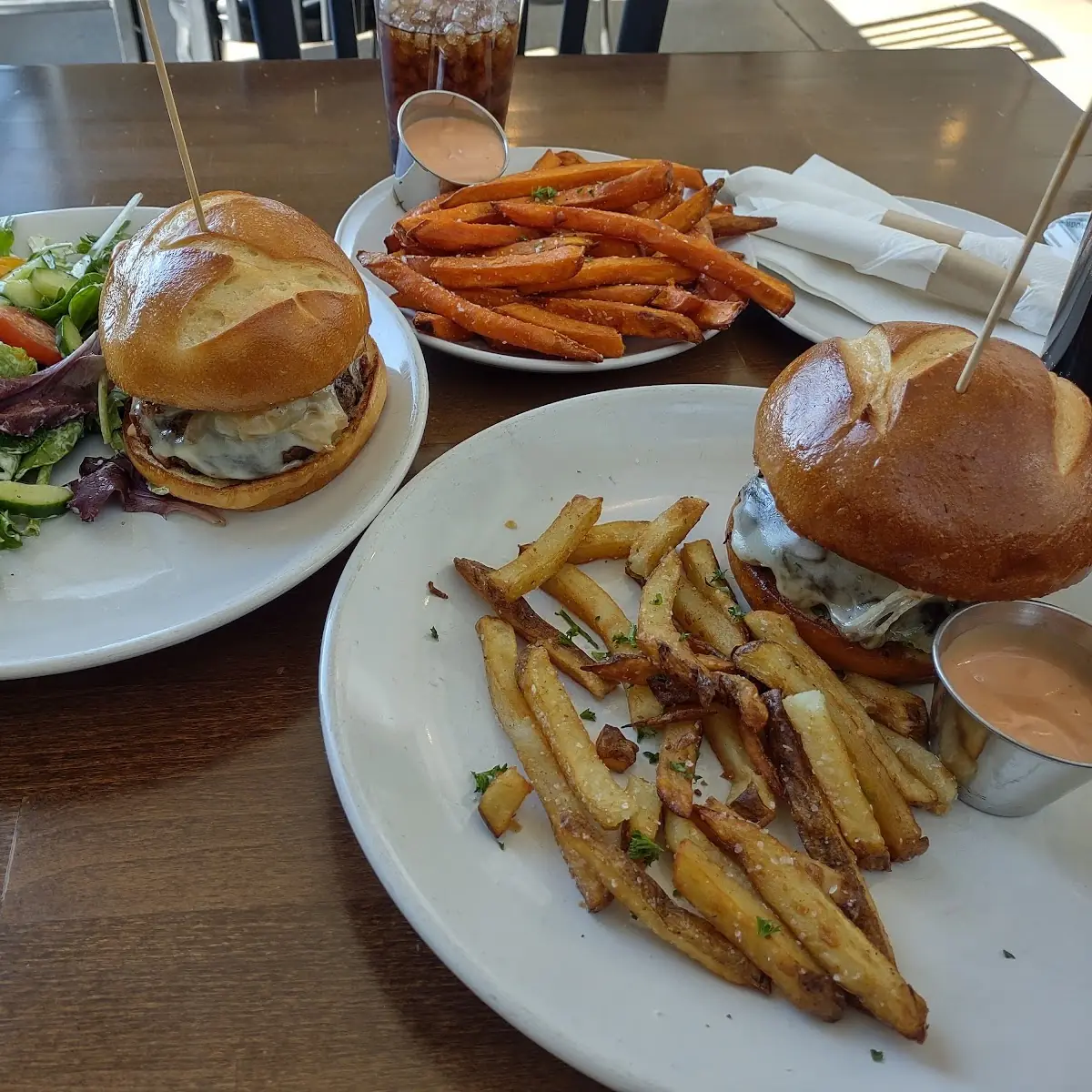 Mushroom Swiss Burger