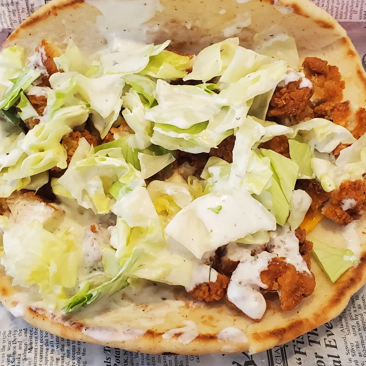 Fried Chicken Pita
