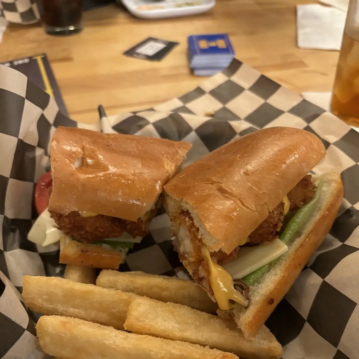 Coco Mango Shrimp Sandwich