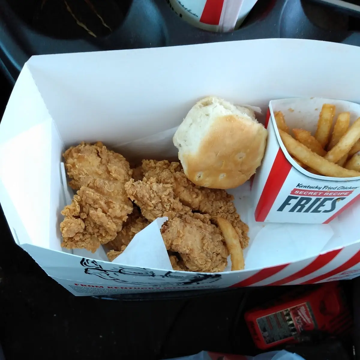 Fried Chicken Wings Dinner Roll