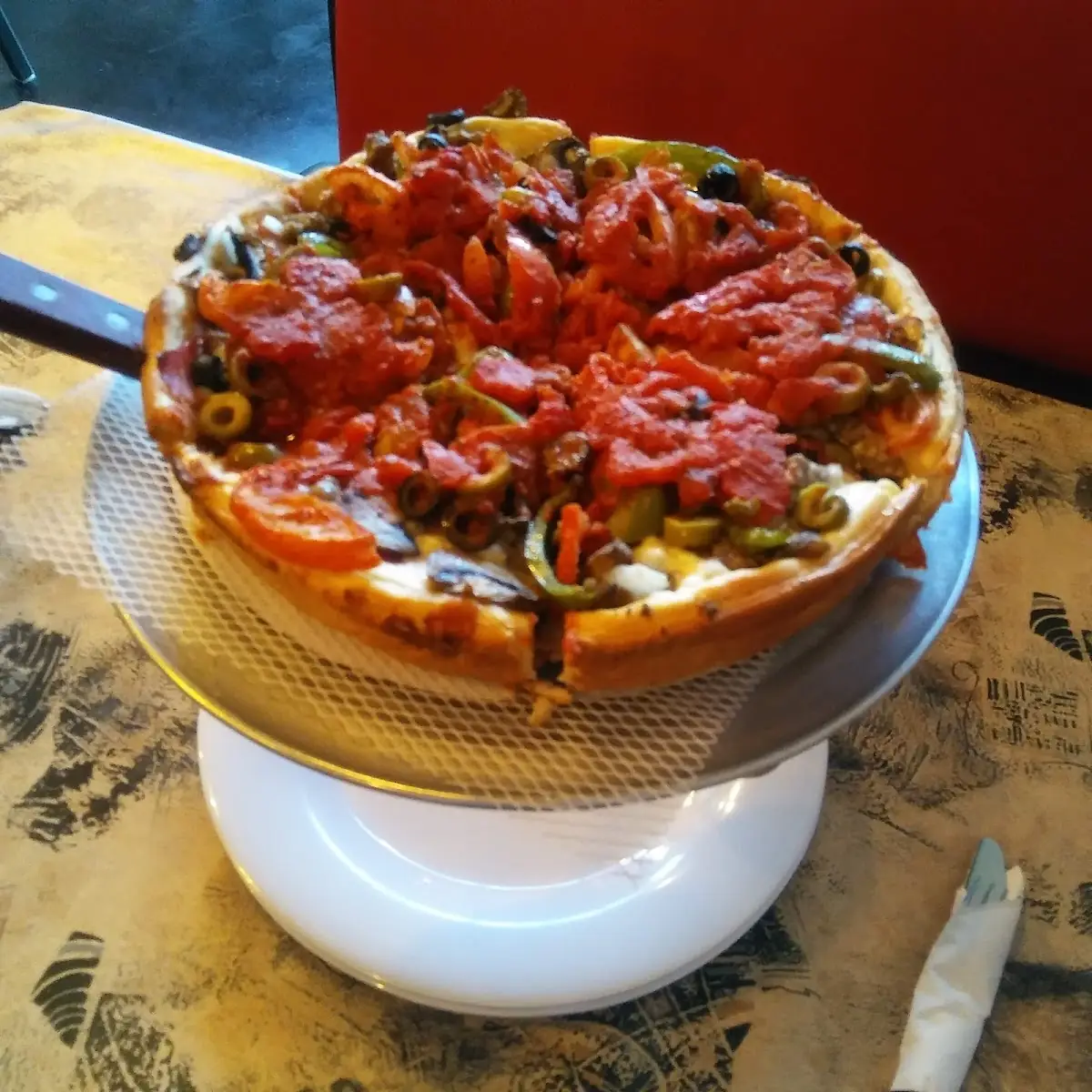 Deep Dish Pizza