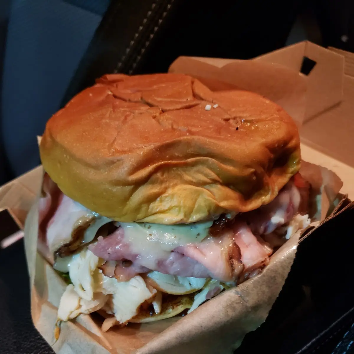 Ham Turkey Bacon Club Sandwich