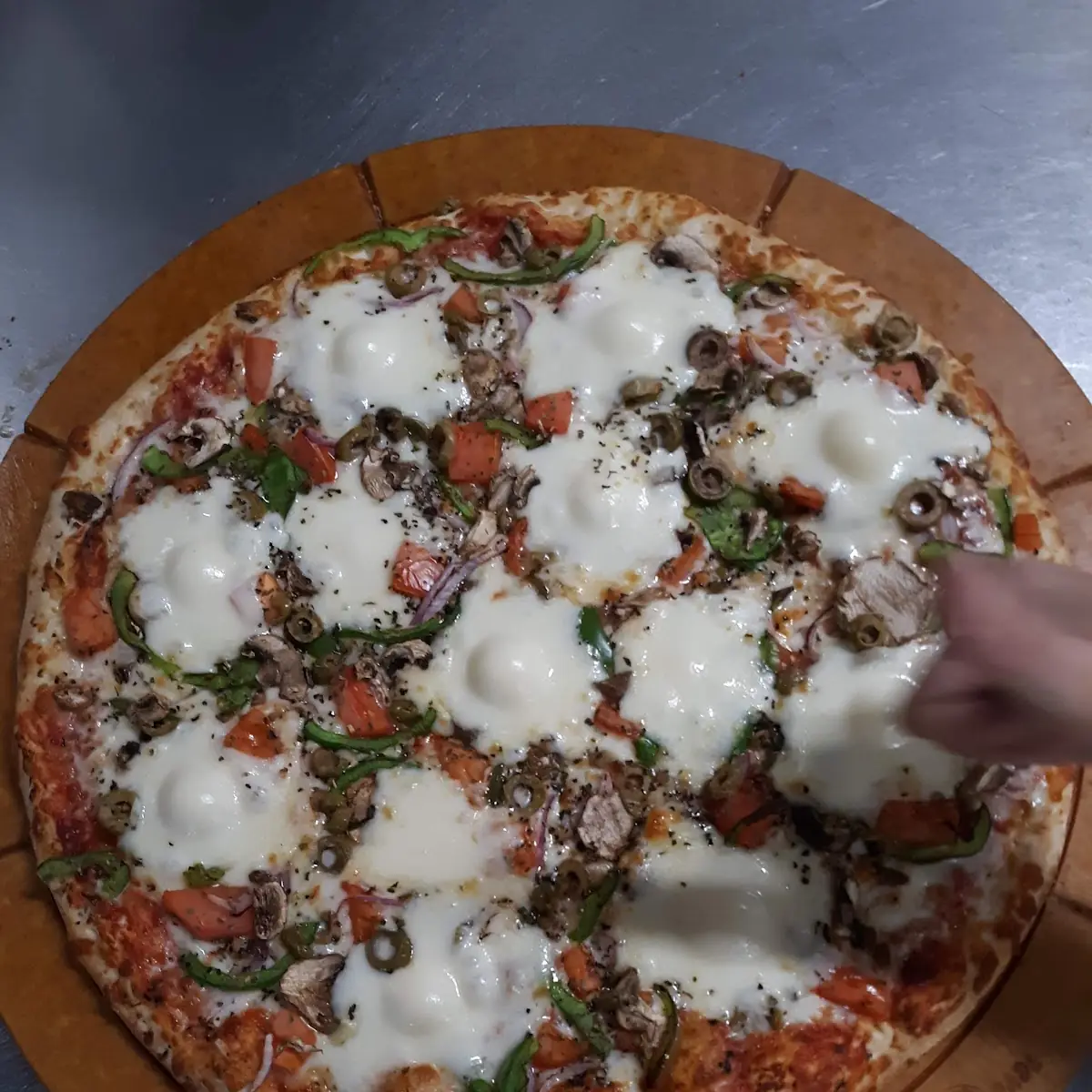 All Veggie Pizza