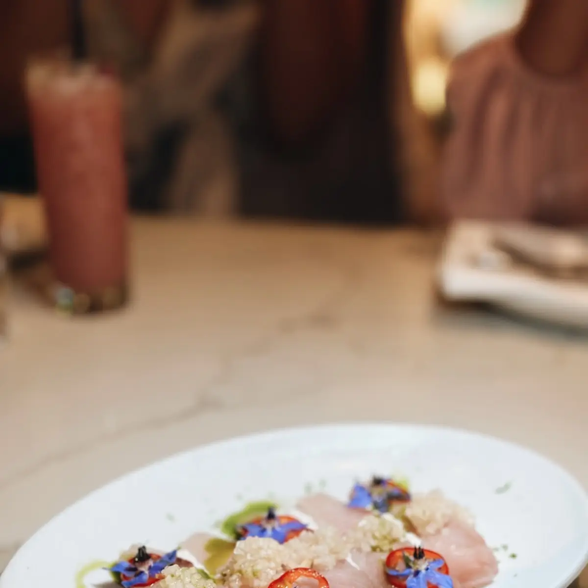 Hamachi Crudo