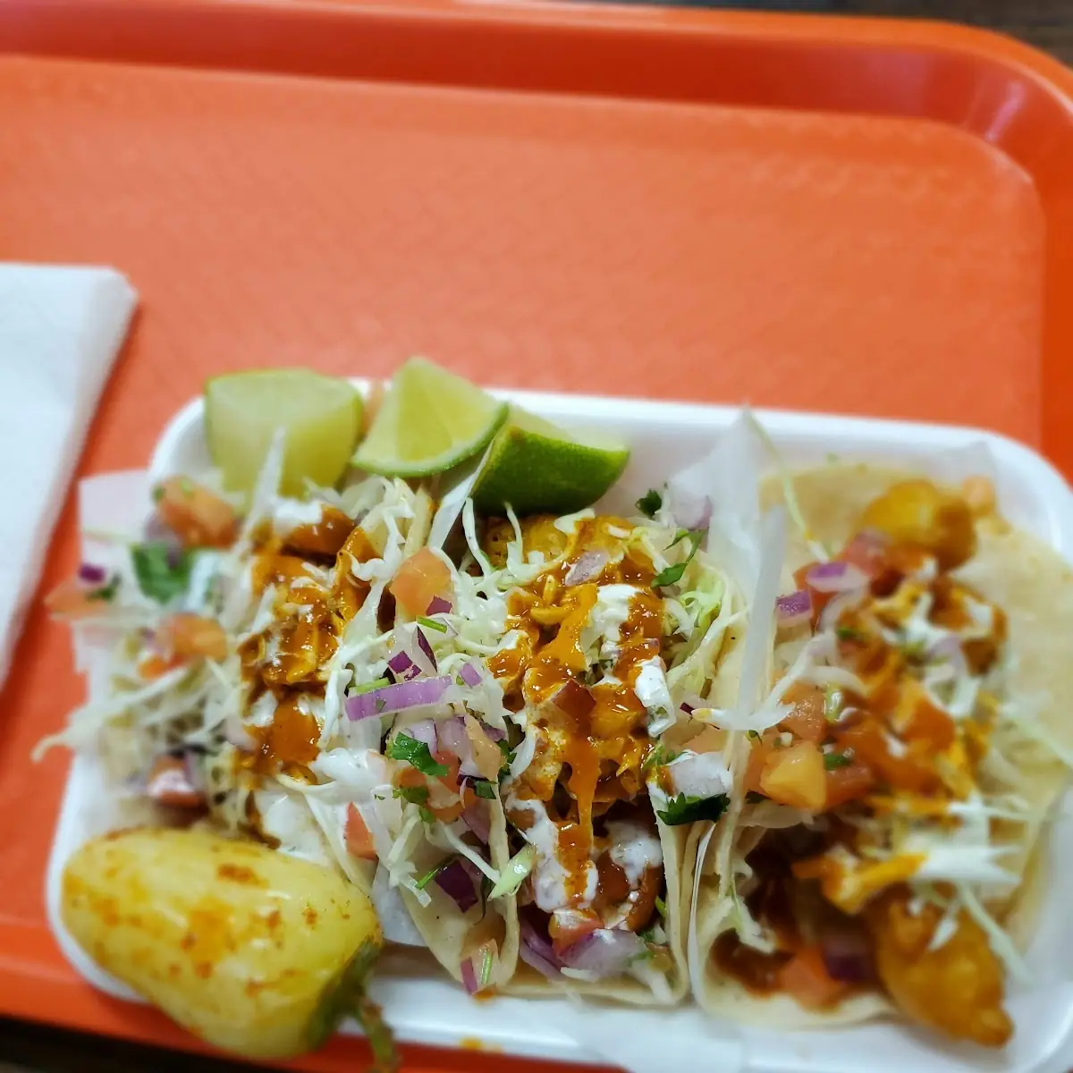 Fish and Shrimp Tacos