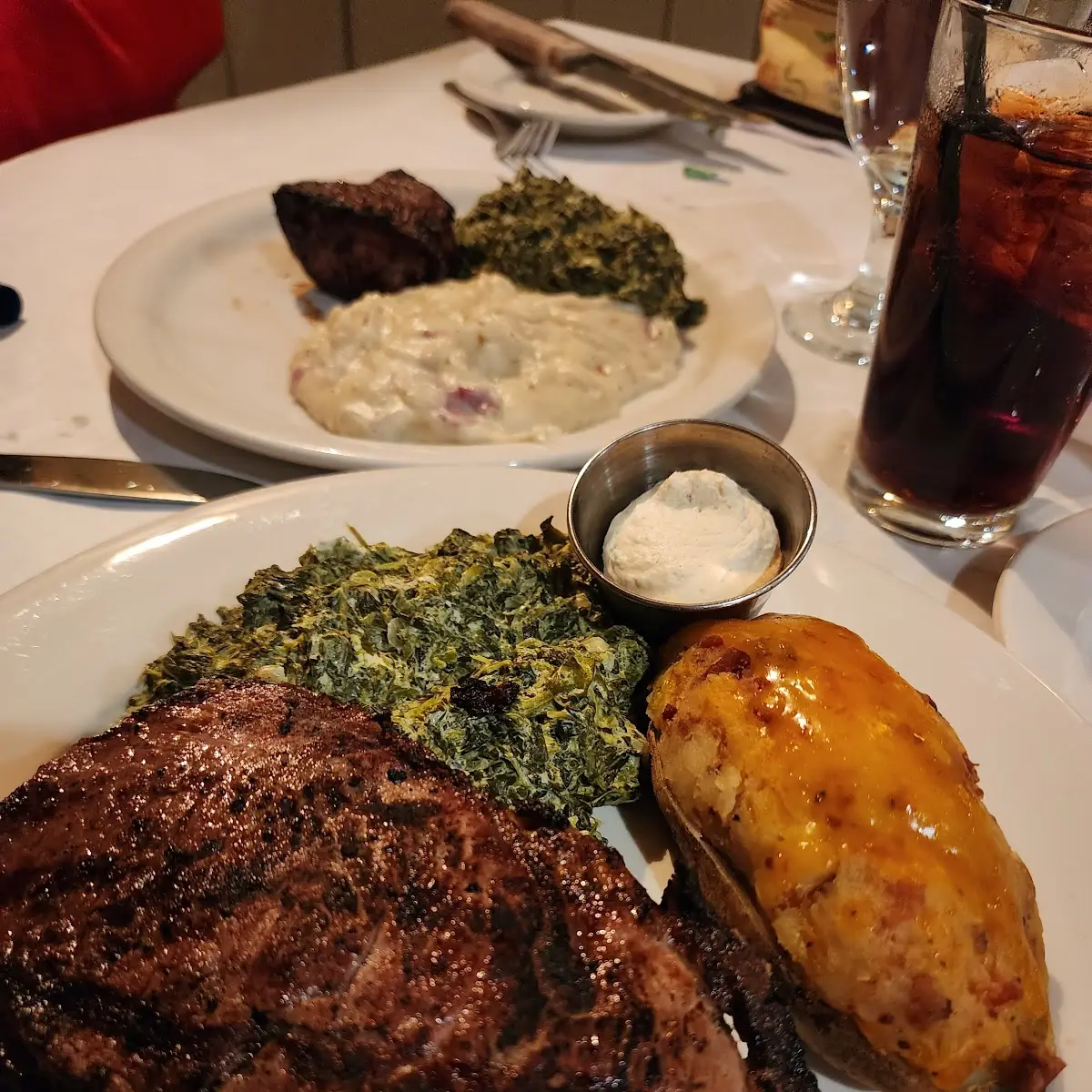 Ribeye Steak with Side Dishes