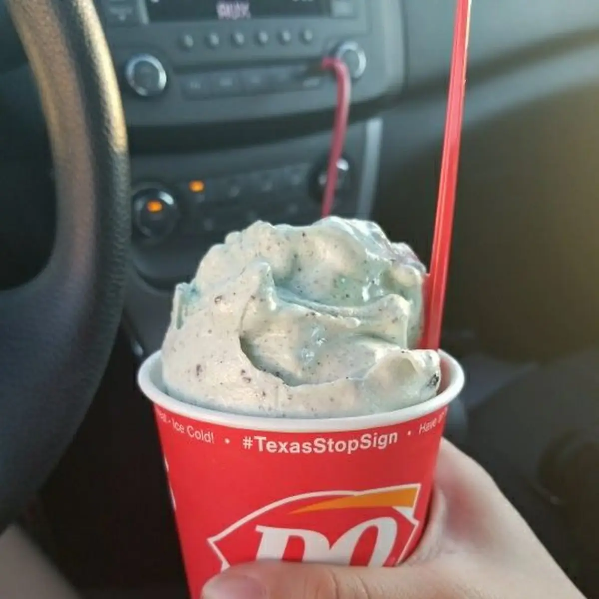 Cotton Candy Blizzard Treat