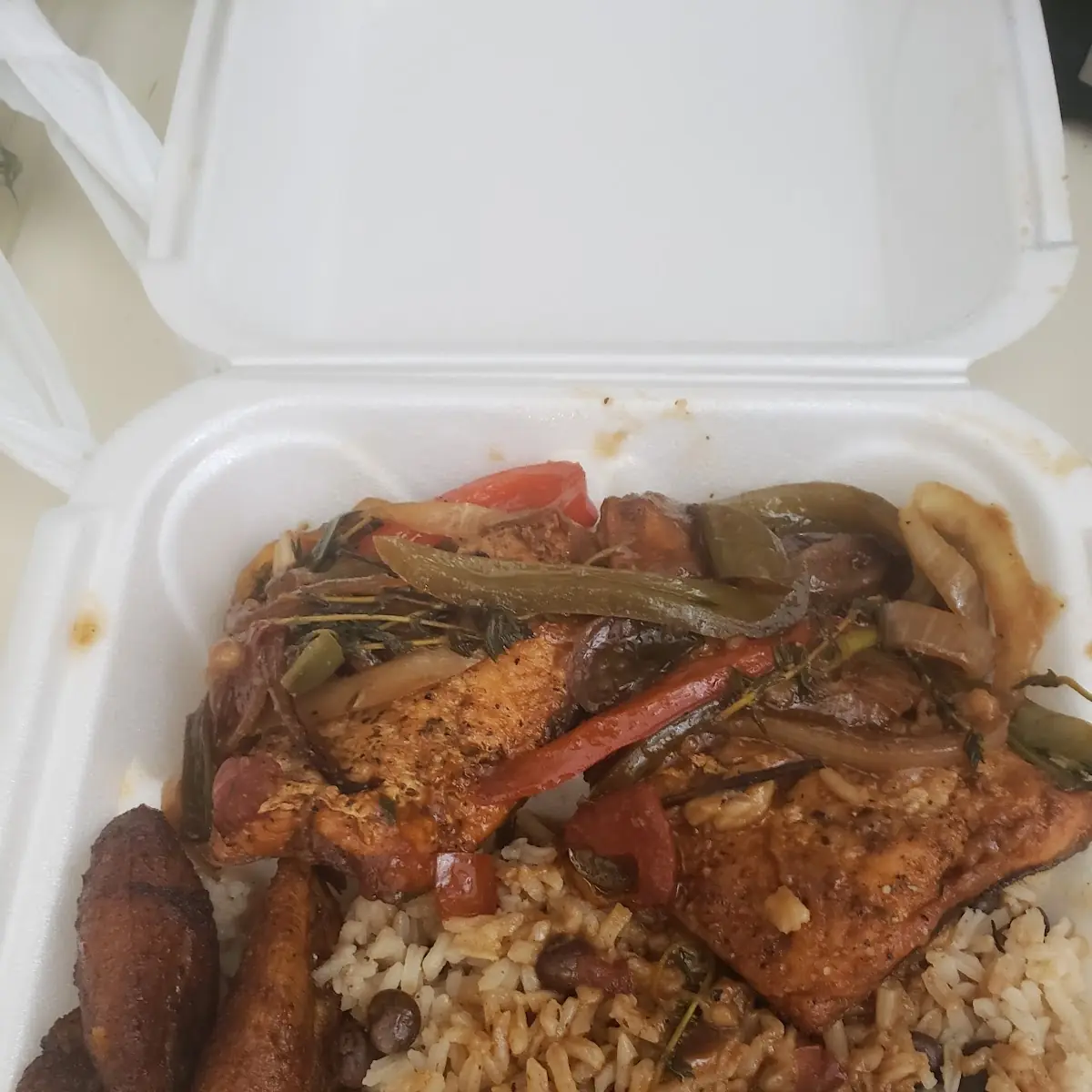 Brown Stew Salmon