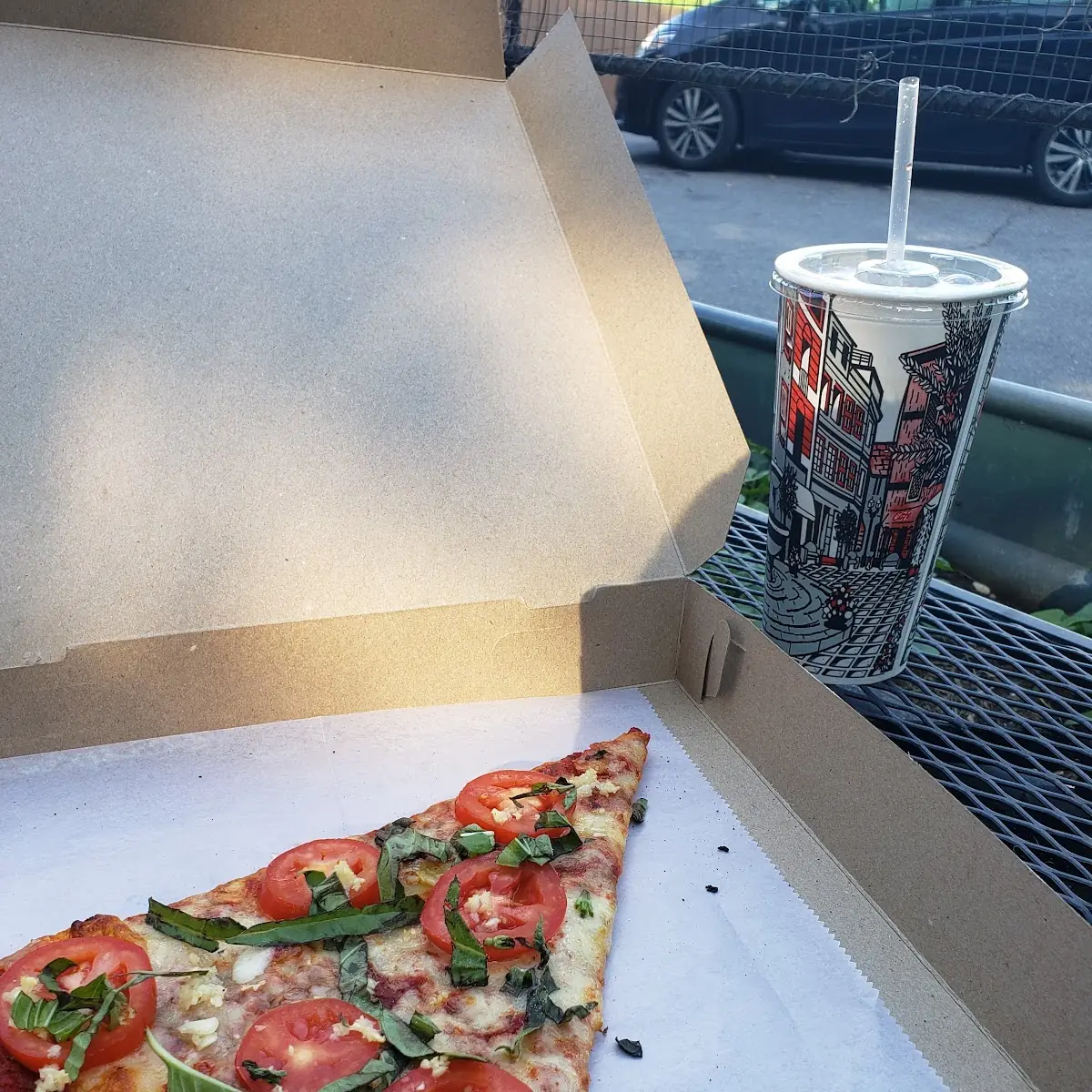 Margherita Pizza Slice