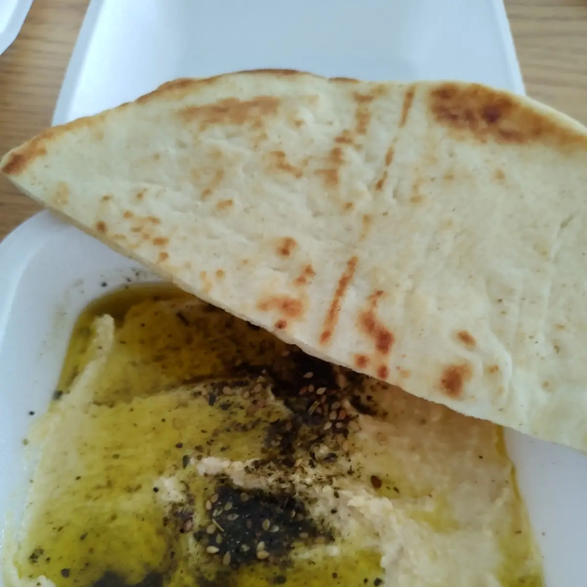 Hummus and Pita Bread