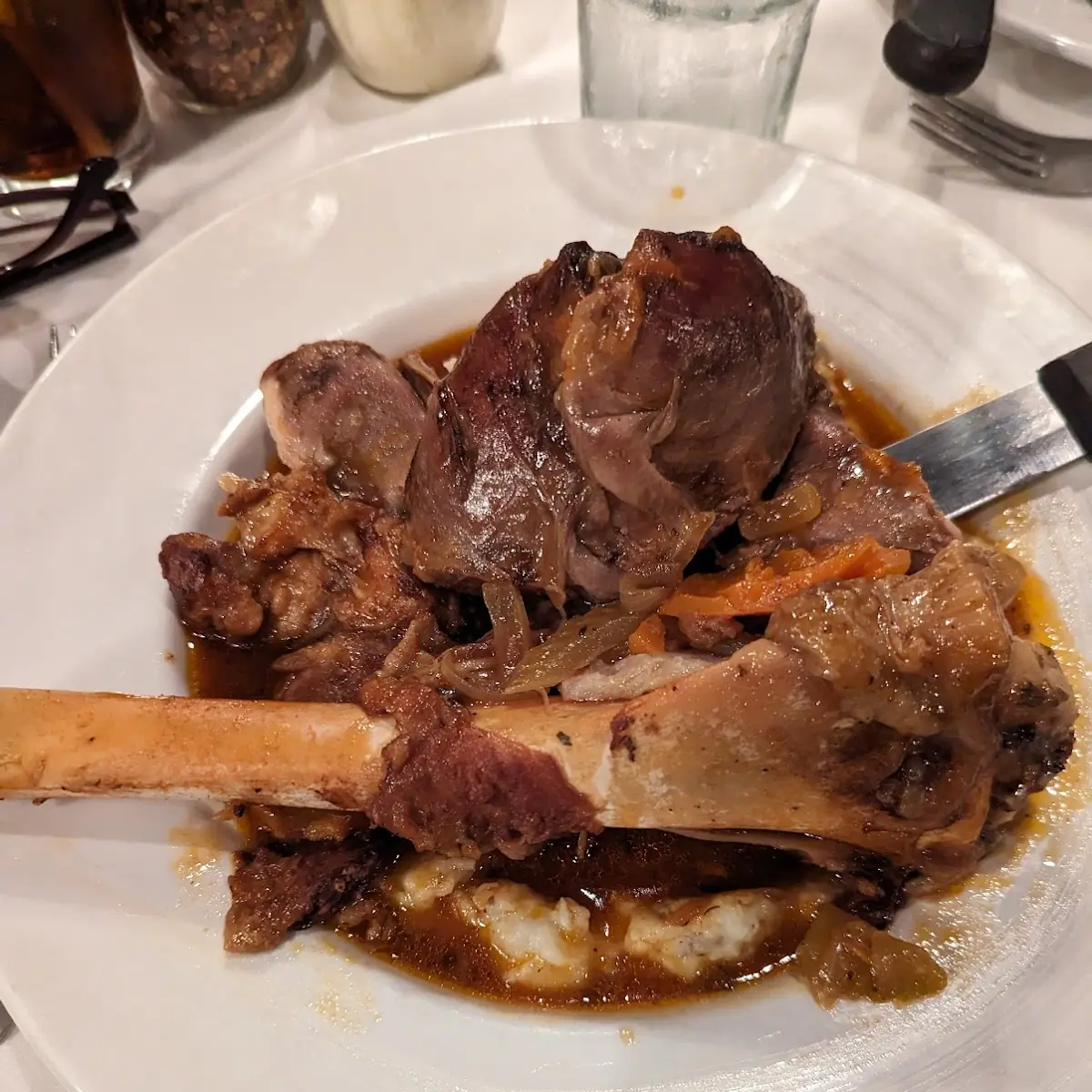 Mike Beyma's Braised Lamb Shank