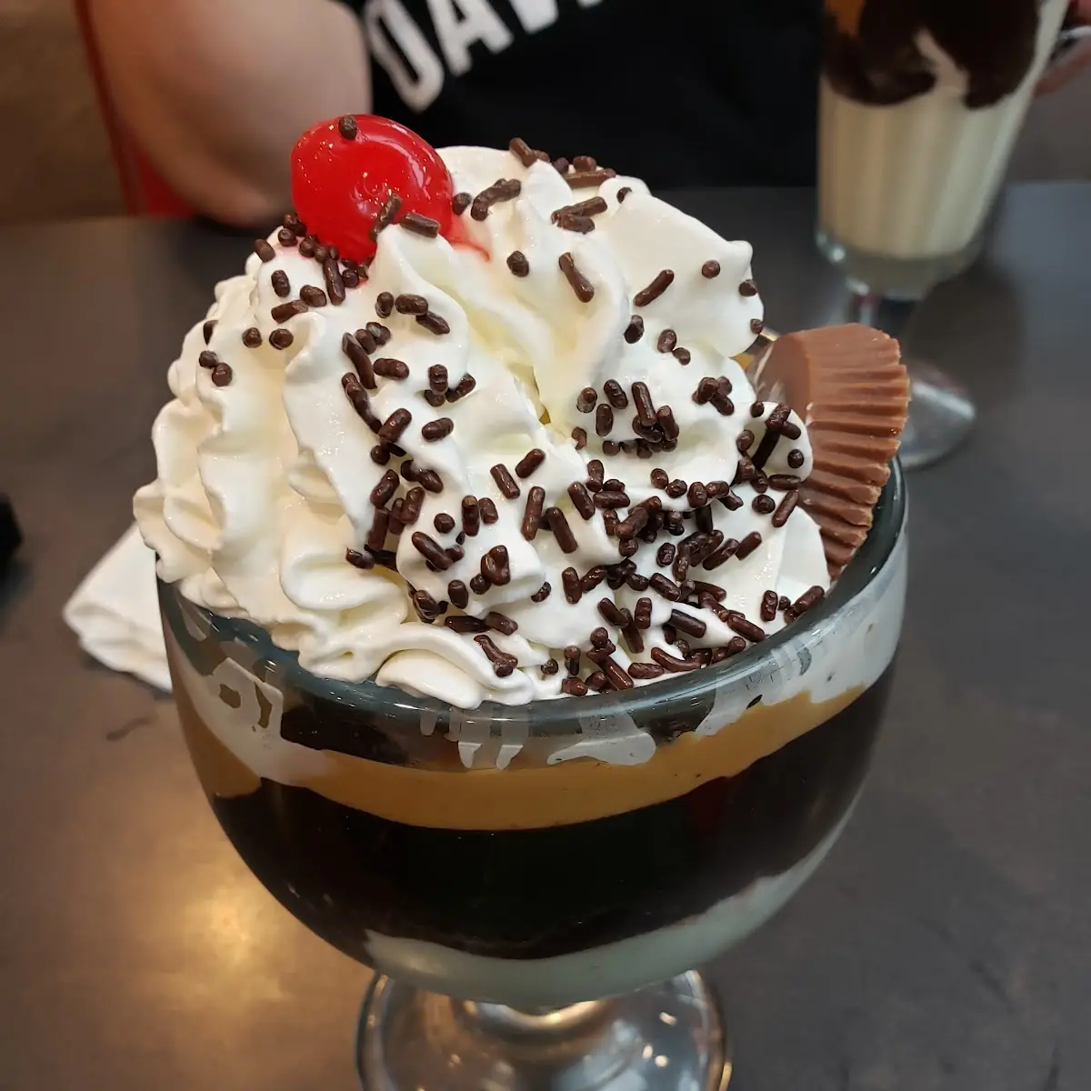 Reese's Peanut Butter Cup Sundae