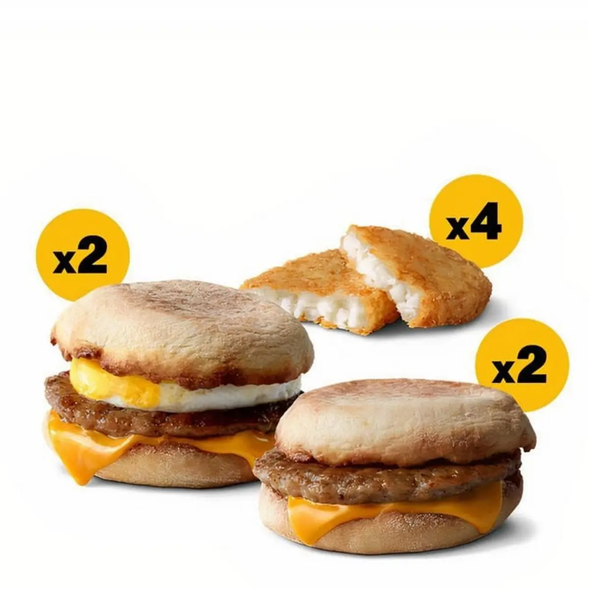 Bacon Egg & Cheese Mcgriddles