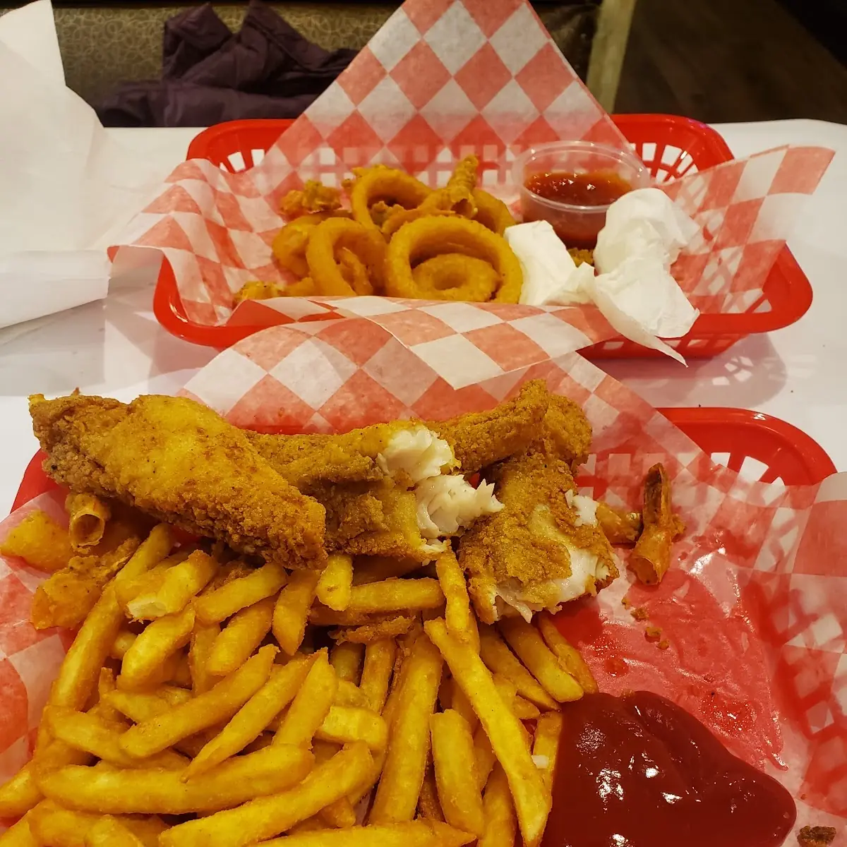 Fried Shrimp Basket 8pcs