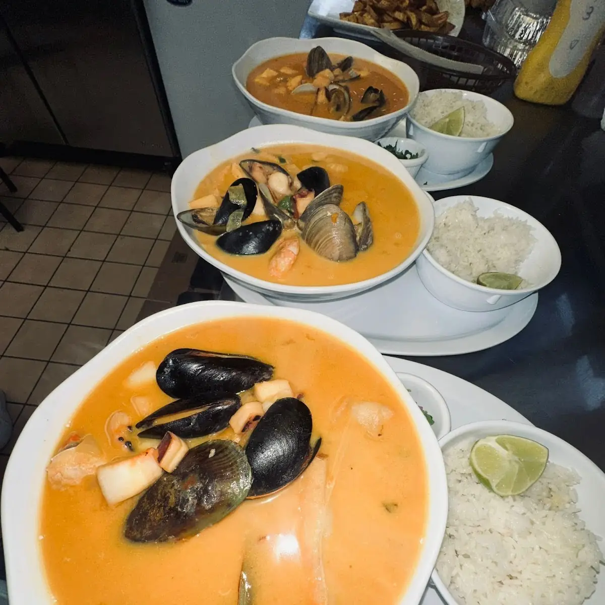 Seafood Soup Sopa De Mariscos