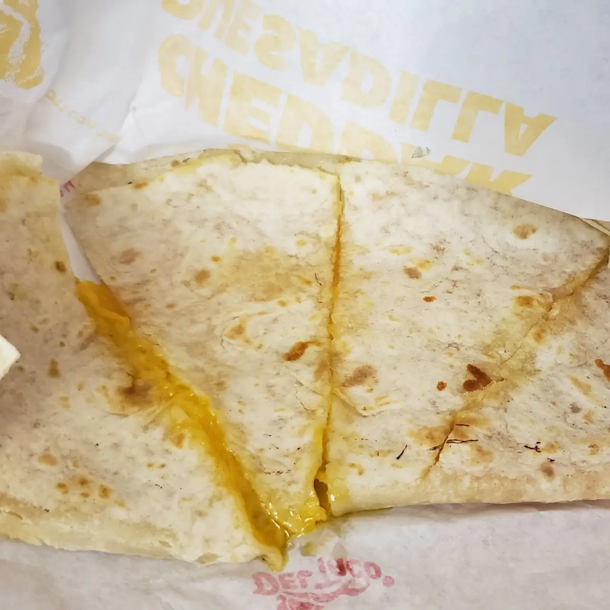 Cheese Quesadilla