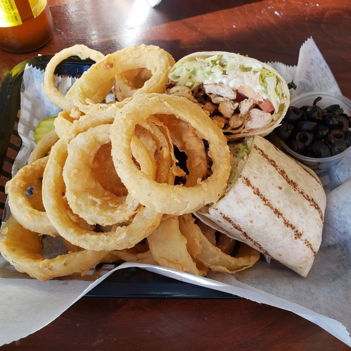 Bacon Ranch Chicken Wrap