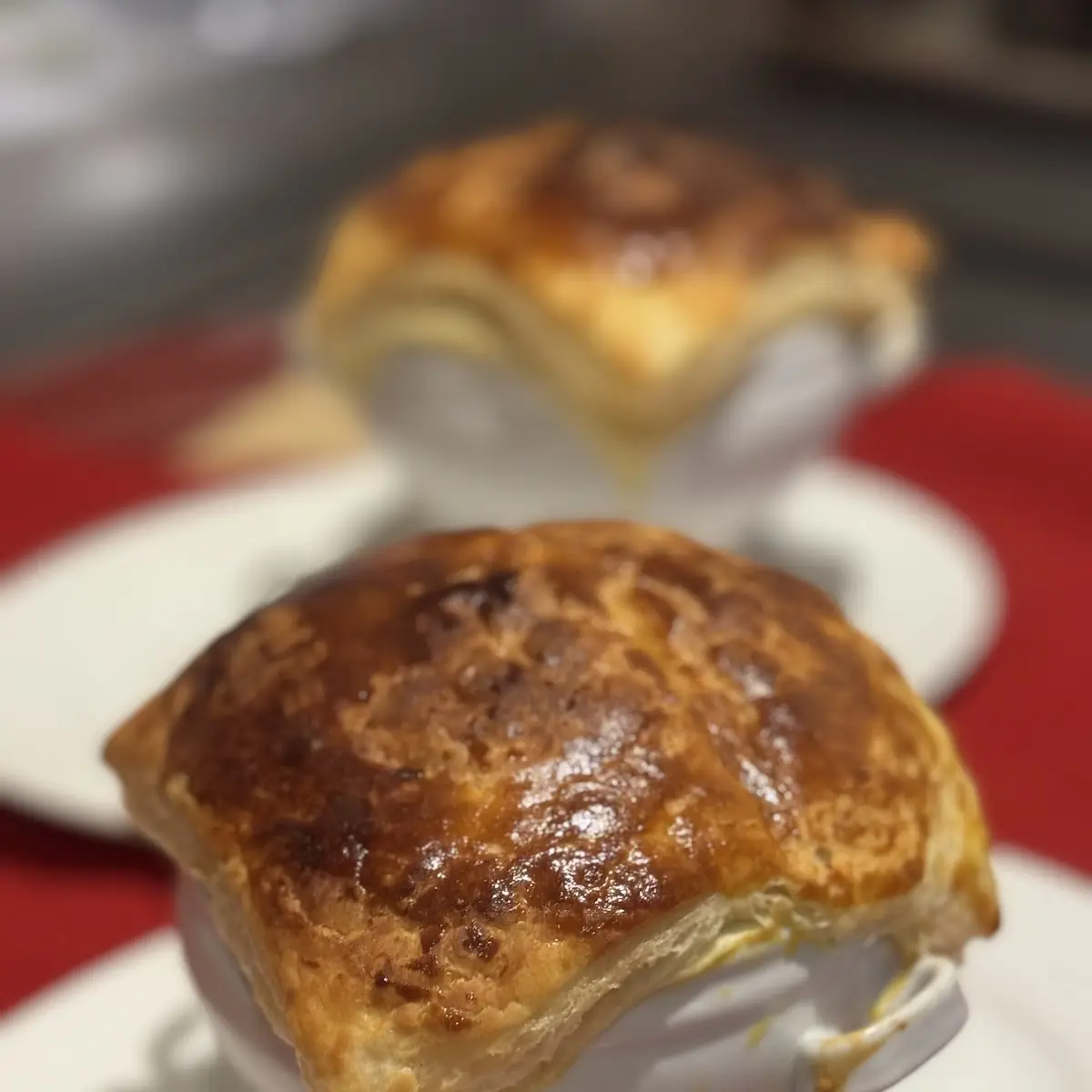 French Onion Soup En Croute