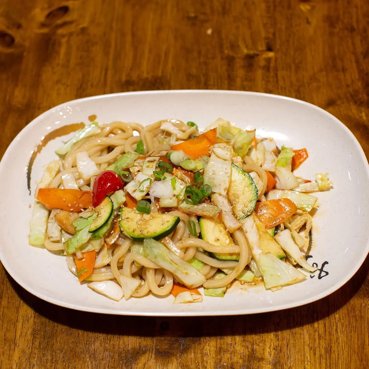 vegetable fried udon 야채볶음우동