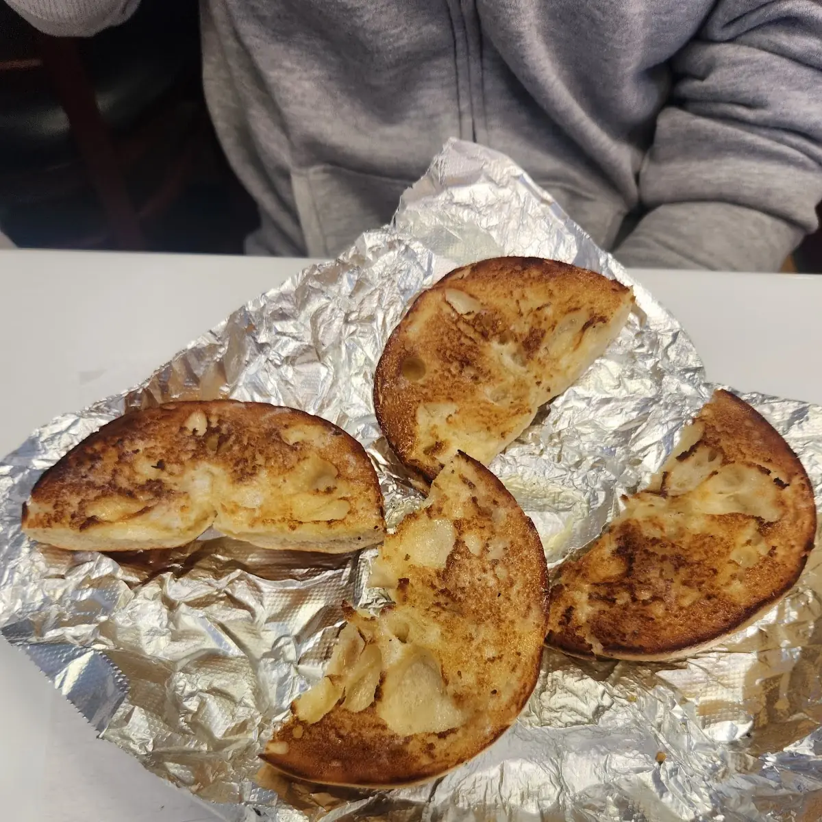 Plain Bagel Buttered