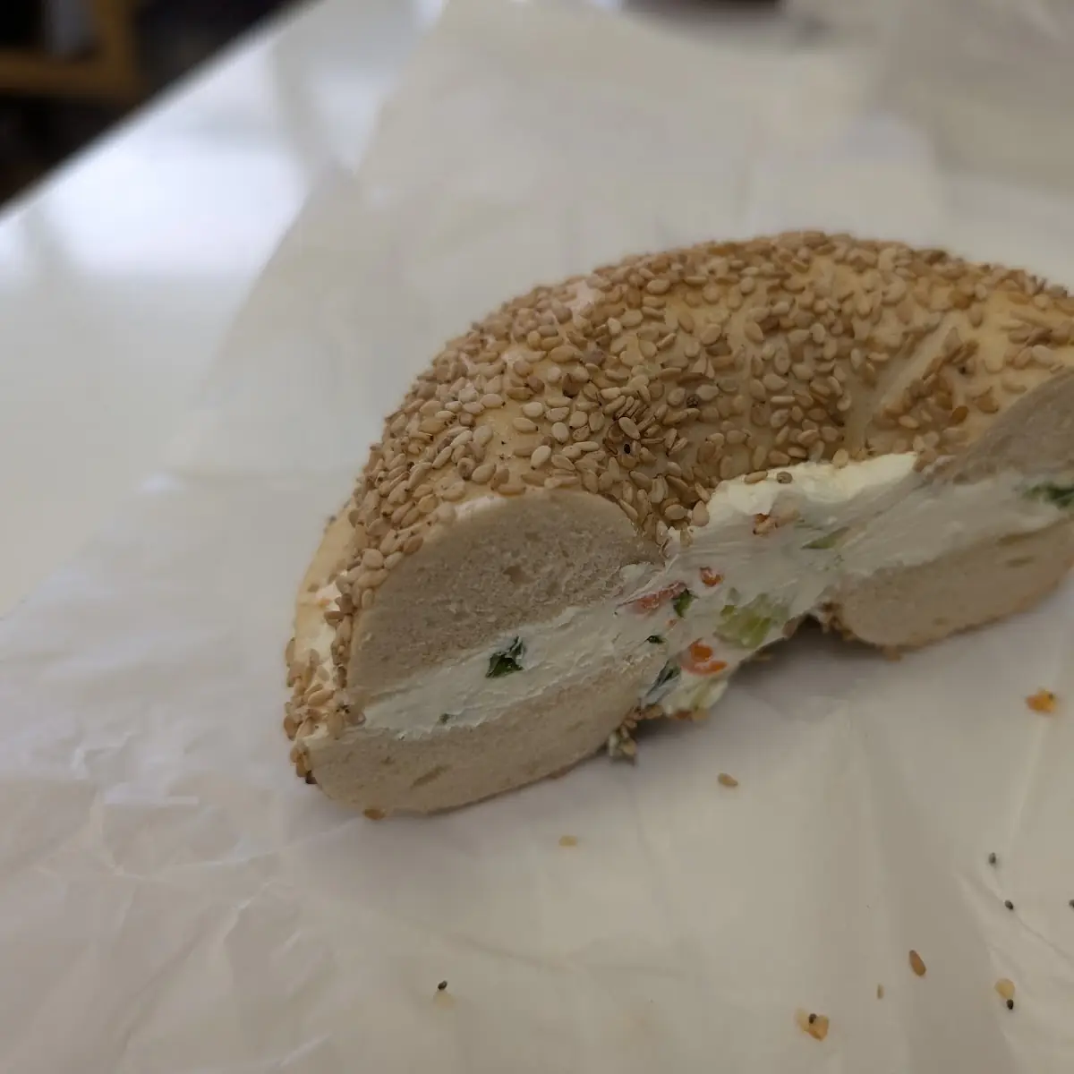 Sesame Bagel