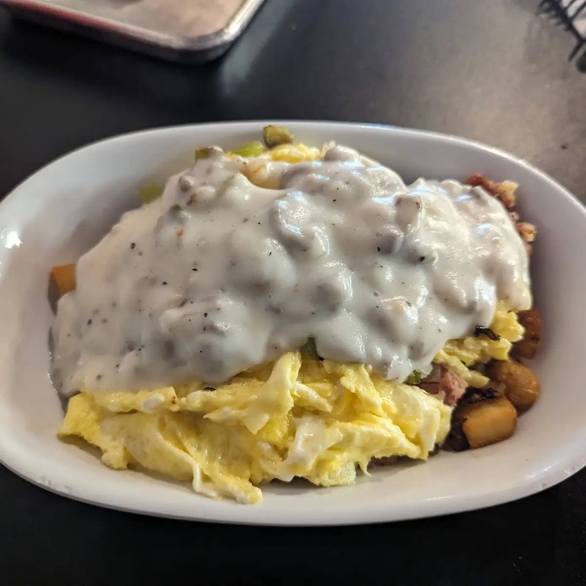 Briskett Omelette