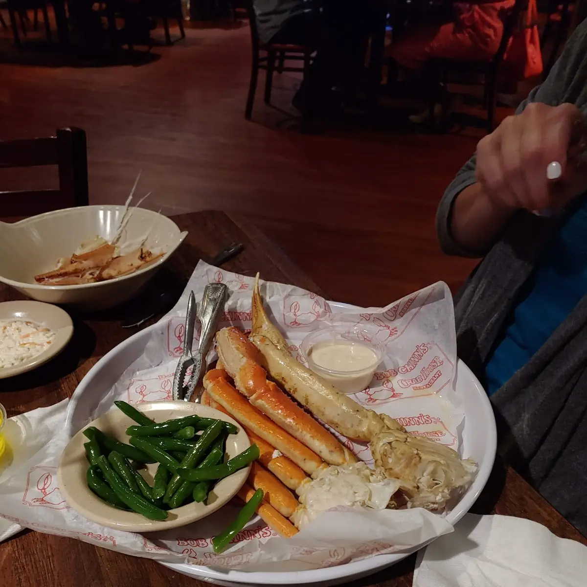 Prime Strip Steak & Snow Crab