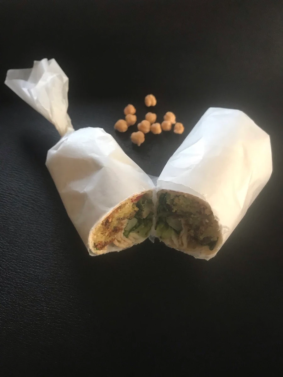 Falafel Wrap, Falafel Factory (Larry Uteck Area)
