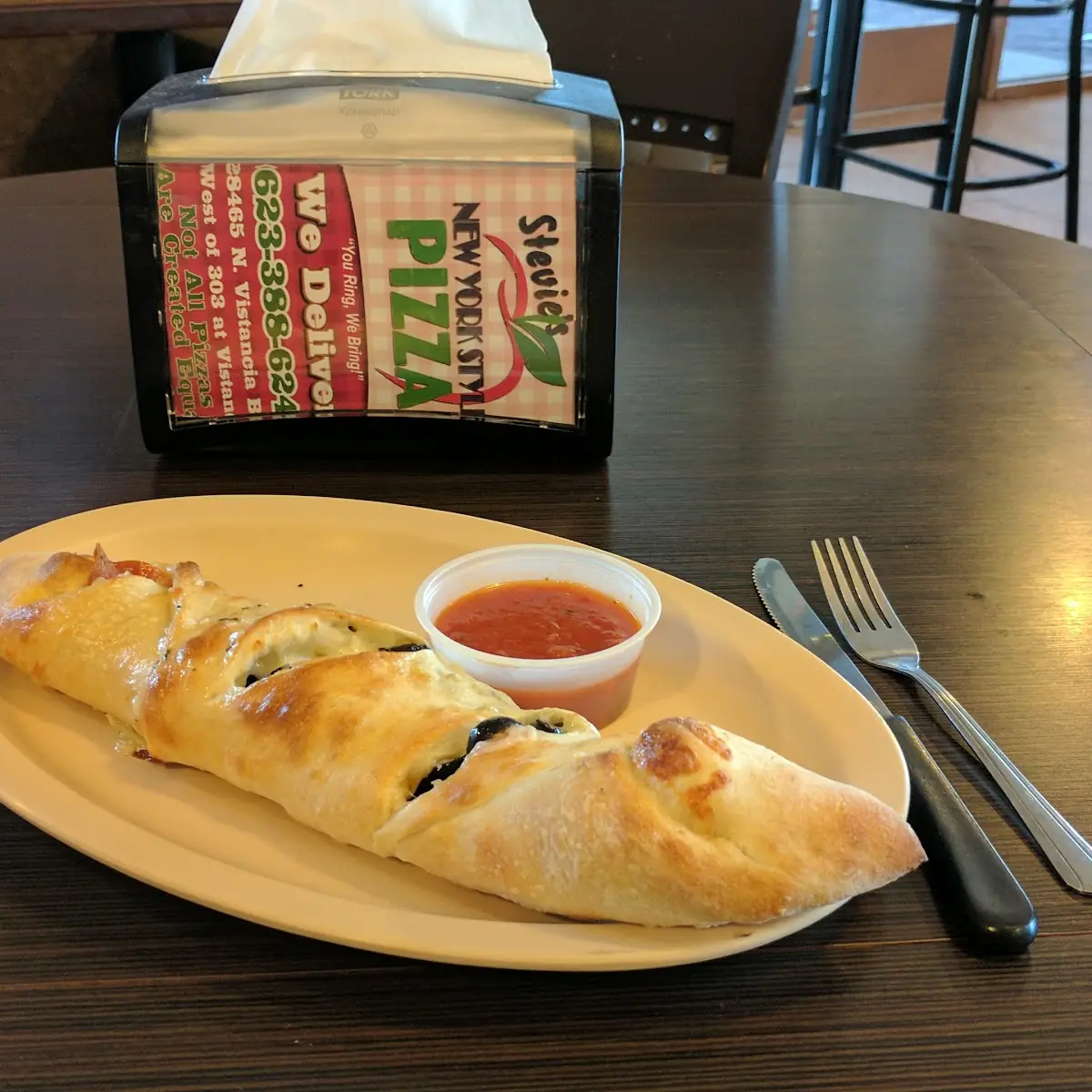 Pepperoni and Olive Pizza Roll