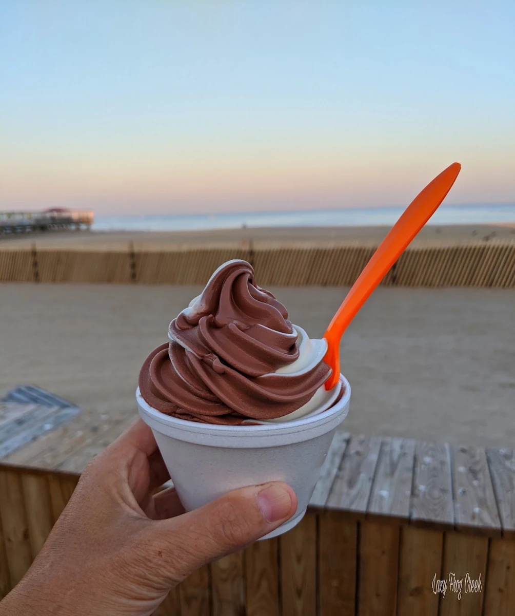 Chocolate and Vanilla Soft Serve