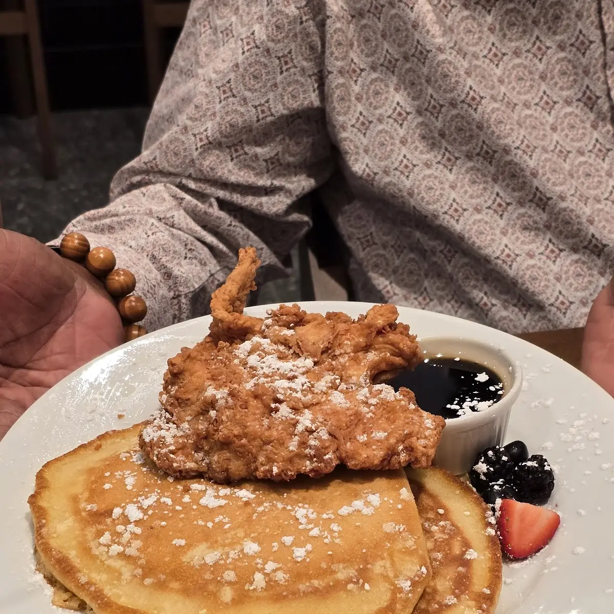 Chicken and Pancakes