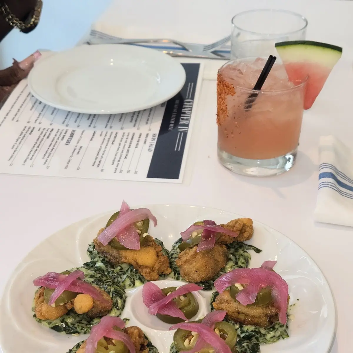 Fried Oysters Rockefeller