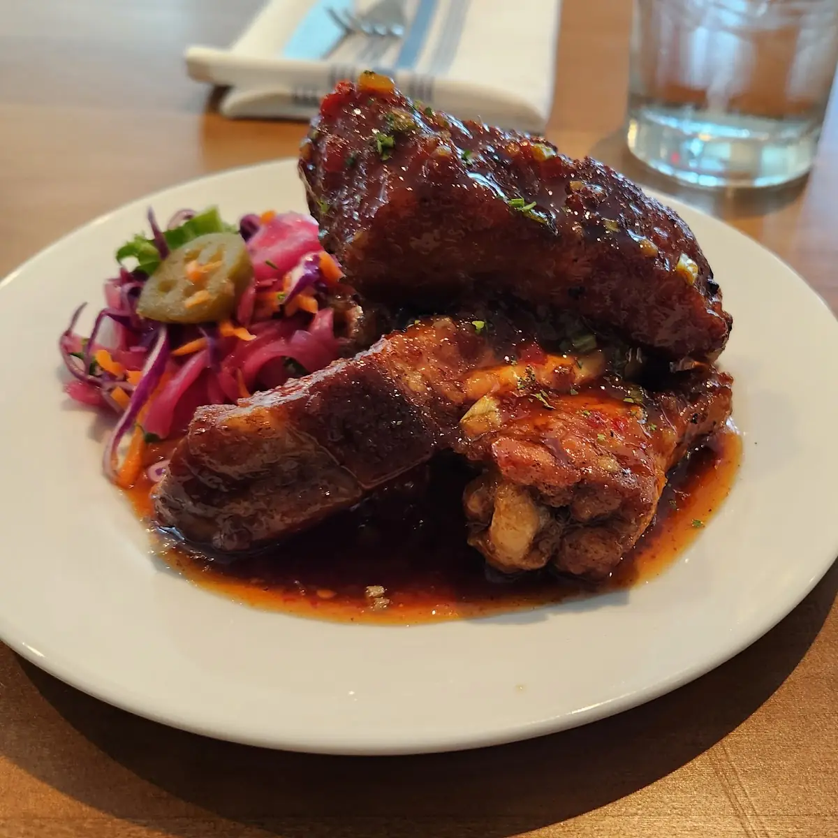 Sweet Chili Wings & Ribs