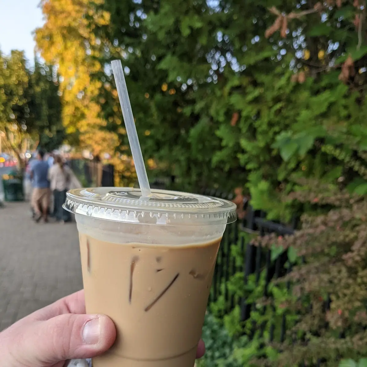 Iced Dirty Chai Latte