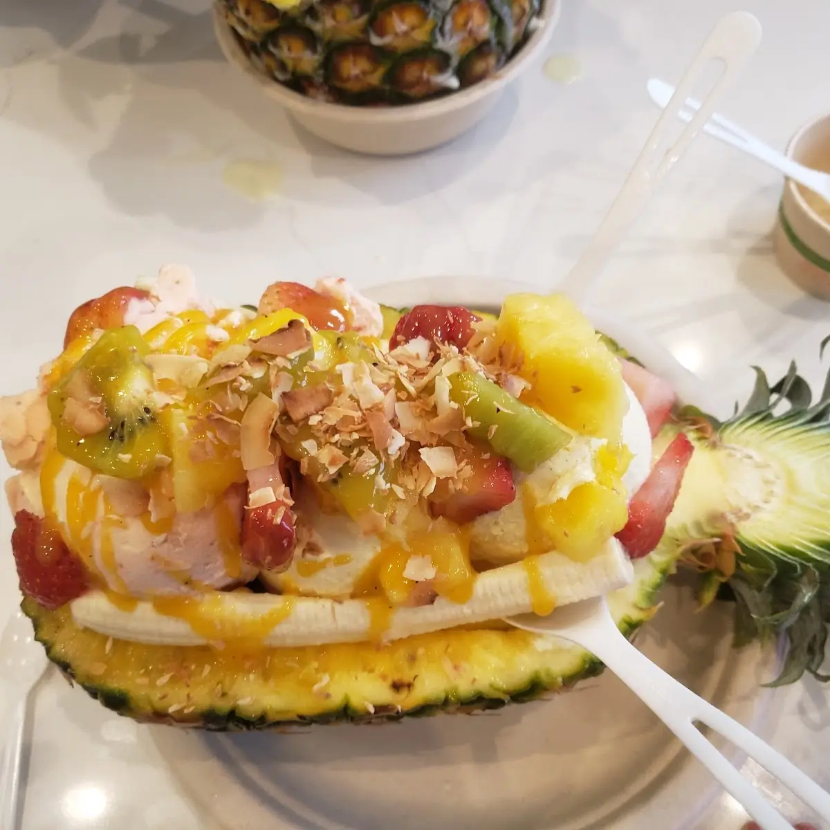 Tropical Banana Split