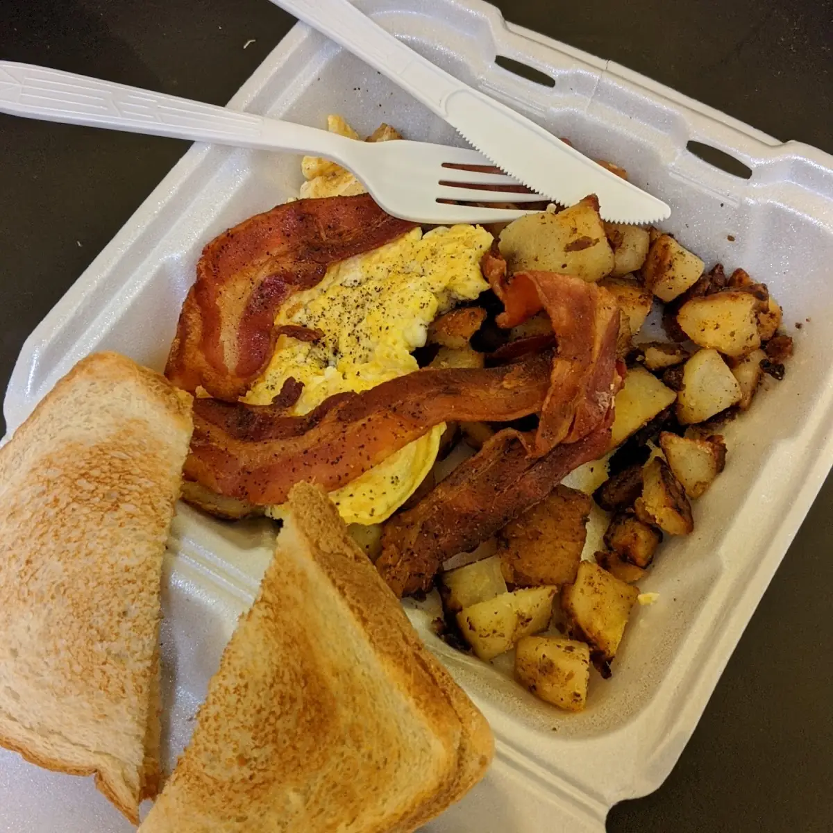 Sausage and 2 Eggs Breakfast Sandwich