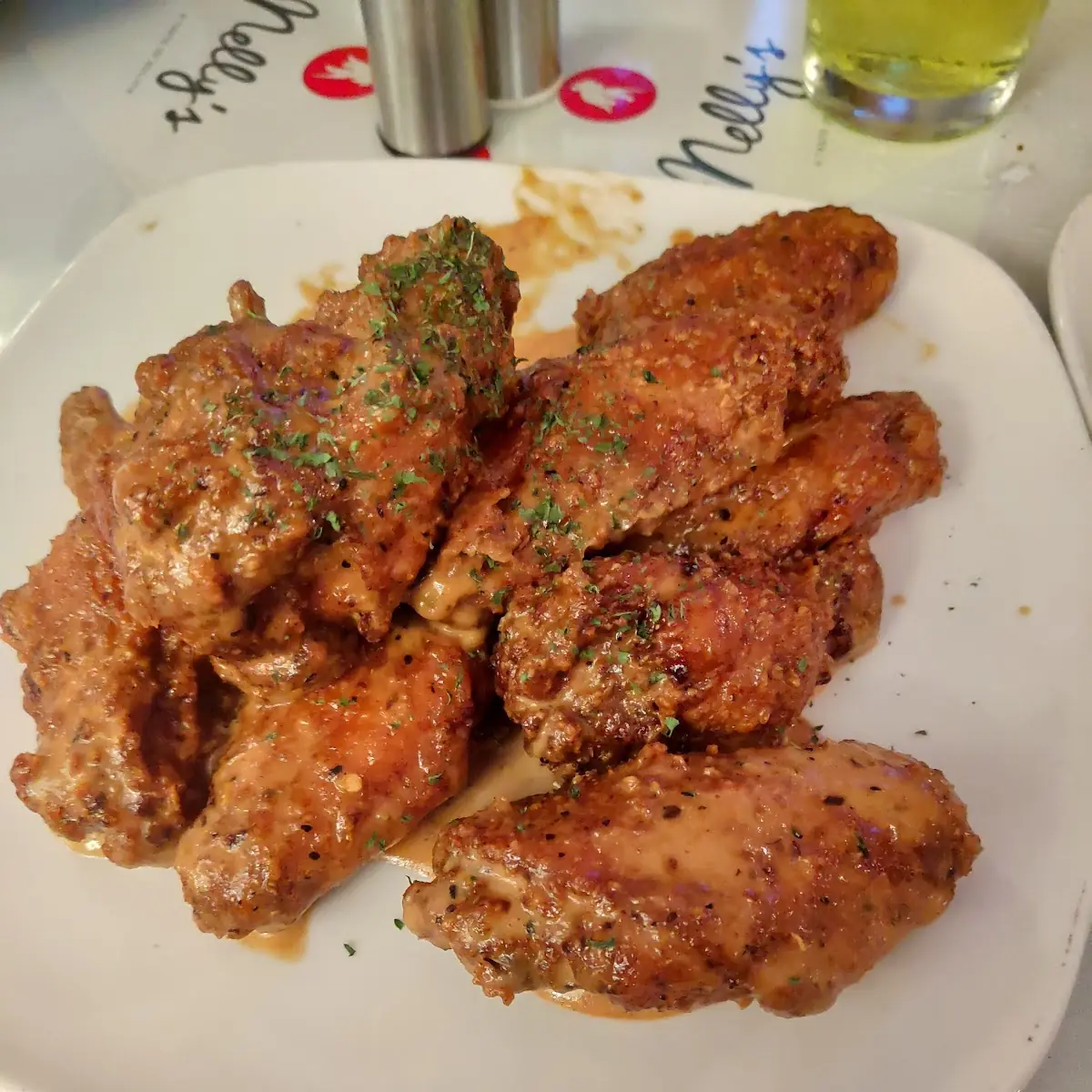 Sweet Sauce Fried Chicken Wings