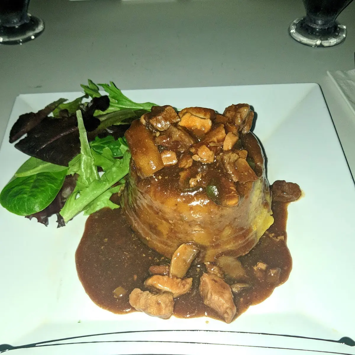 Mofongo Relleno De Pollo