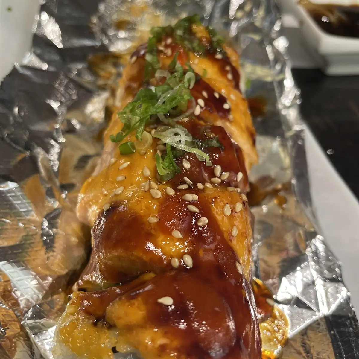 Grilled Salmon Roll