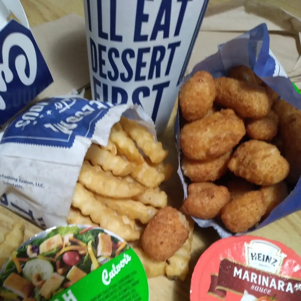 French Fries and Cheese Curds