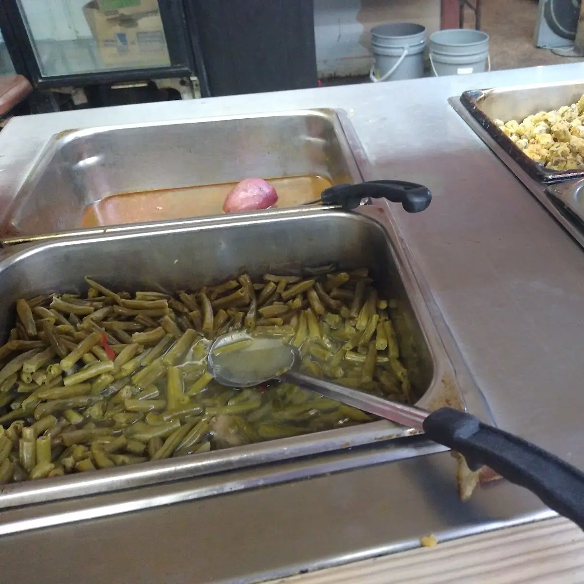 Green Beans and Boiled Potato