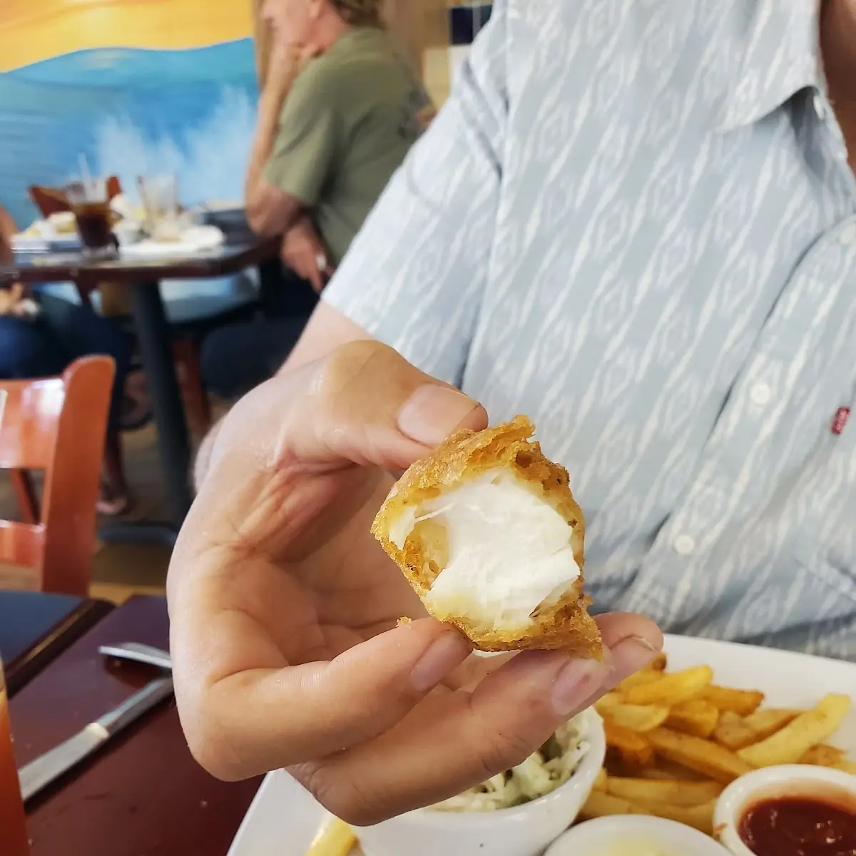 Sea Scallops & Chips